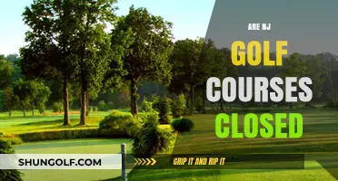 Are NJ Golf Courses Closed? Current Status and Updates