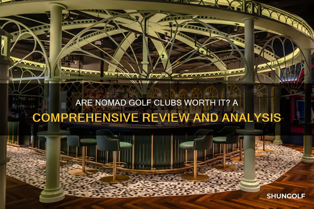 are nomad golf clubs good