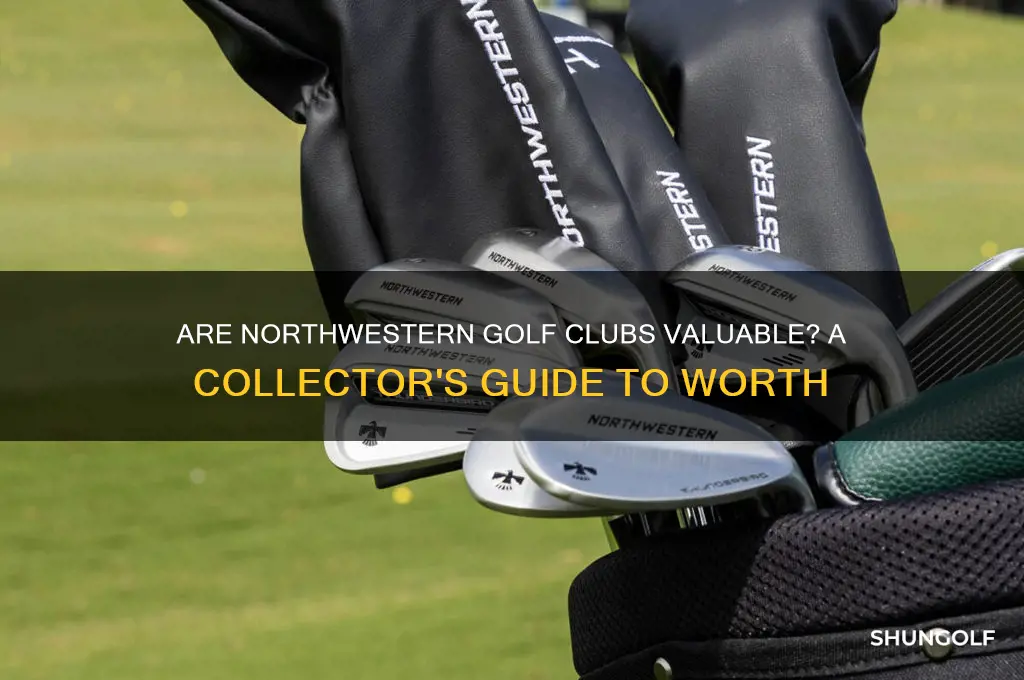 are northwestern golf clubs worth anything