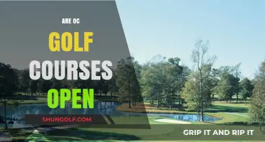 Are OC Golf Courses Open? Current Status and Updates