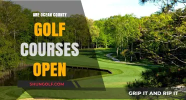 Ocean County Golf Courses: Current Open Status and Updates