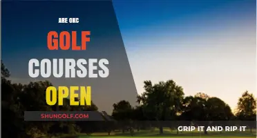 Are OKC Golf Courses Open? Current Status and Updates