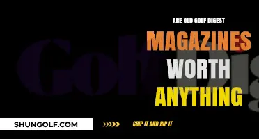 Are Old Golf Digest Magazines Valuable? A Collector's Guide