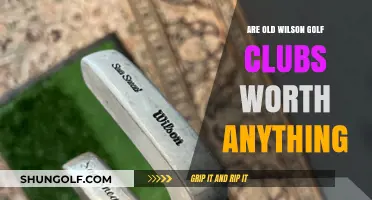 Are Old Wilson Golf Clubs Valuable? A Collector's Guide