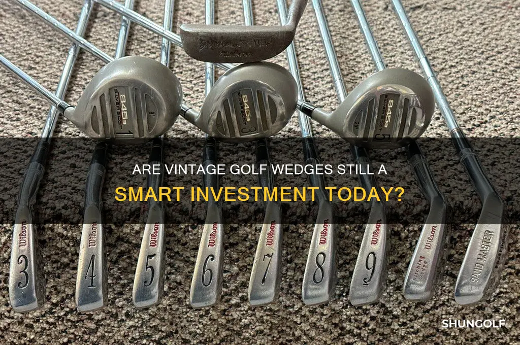 are older model golf wedges still worth it