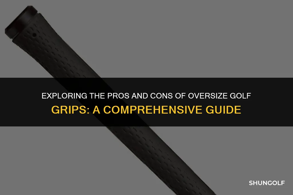 are oversize golf grips better