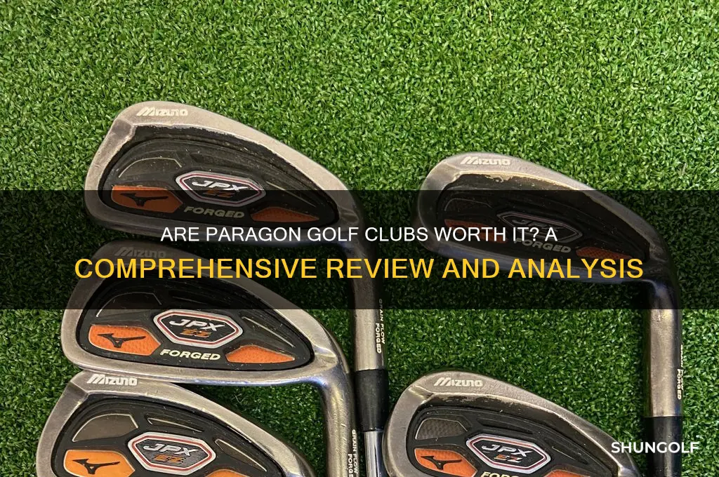 are paragon golf clubs any good