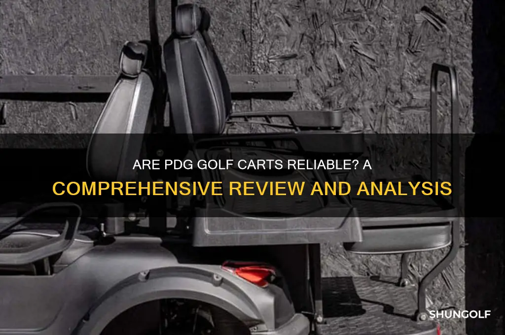 are pdg golf carts any good