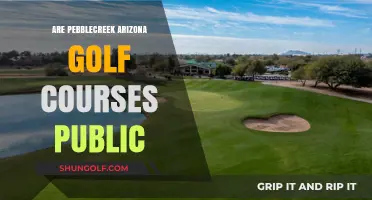 Are PebbleCreek Arizona Golf Courses Public? Access Explained