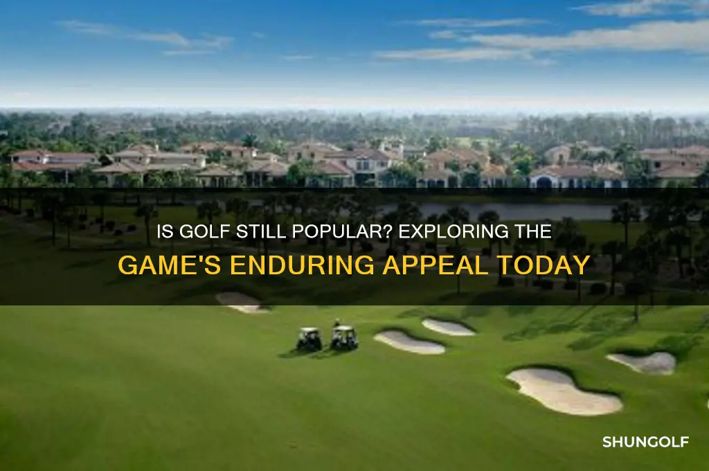 are people still playing golf