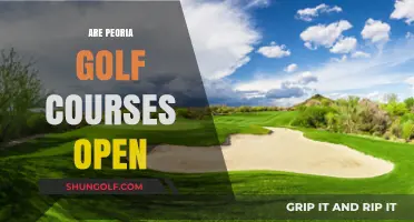 Are Peoria Golf Courses Open? Current Status and Updates