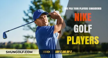 Are PGA Tour Players Primarily Nike Golf Athletes?