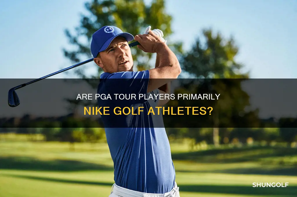 are pga tour players considered nike golf players