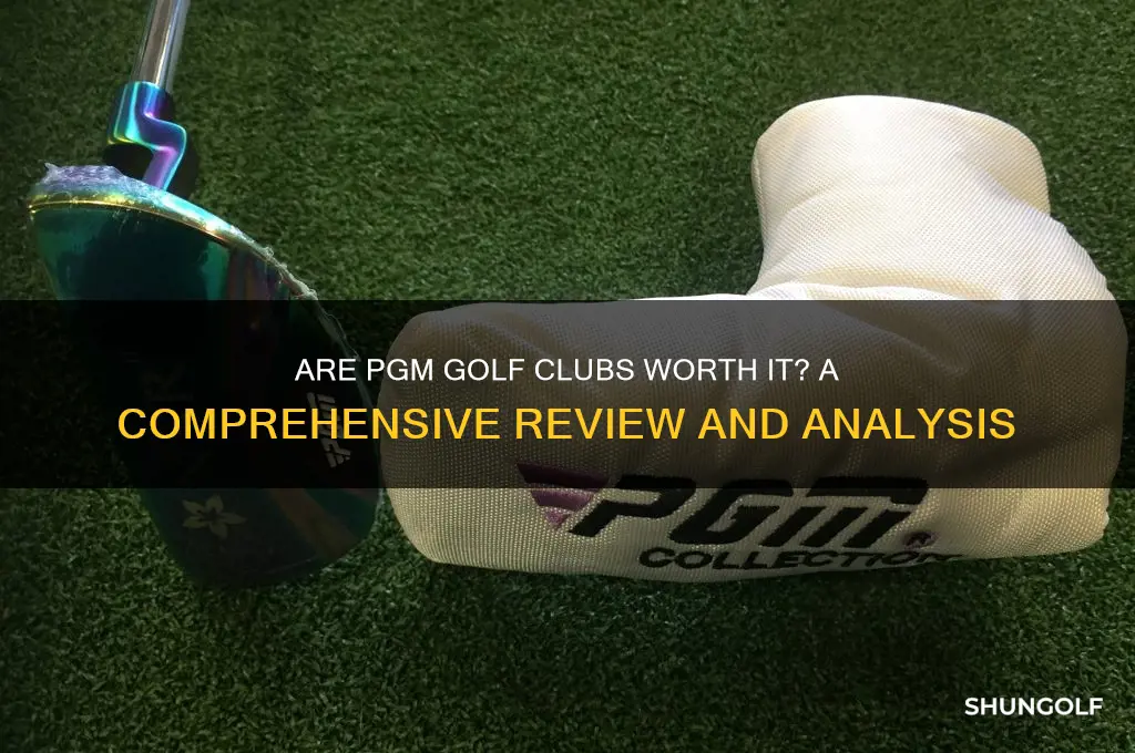 are pgm golf clubs any good