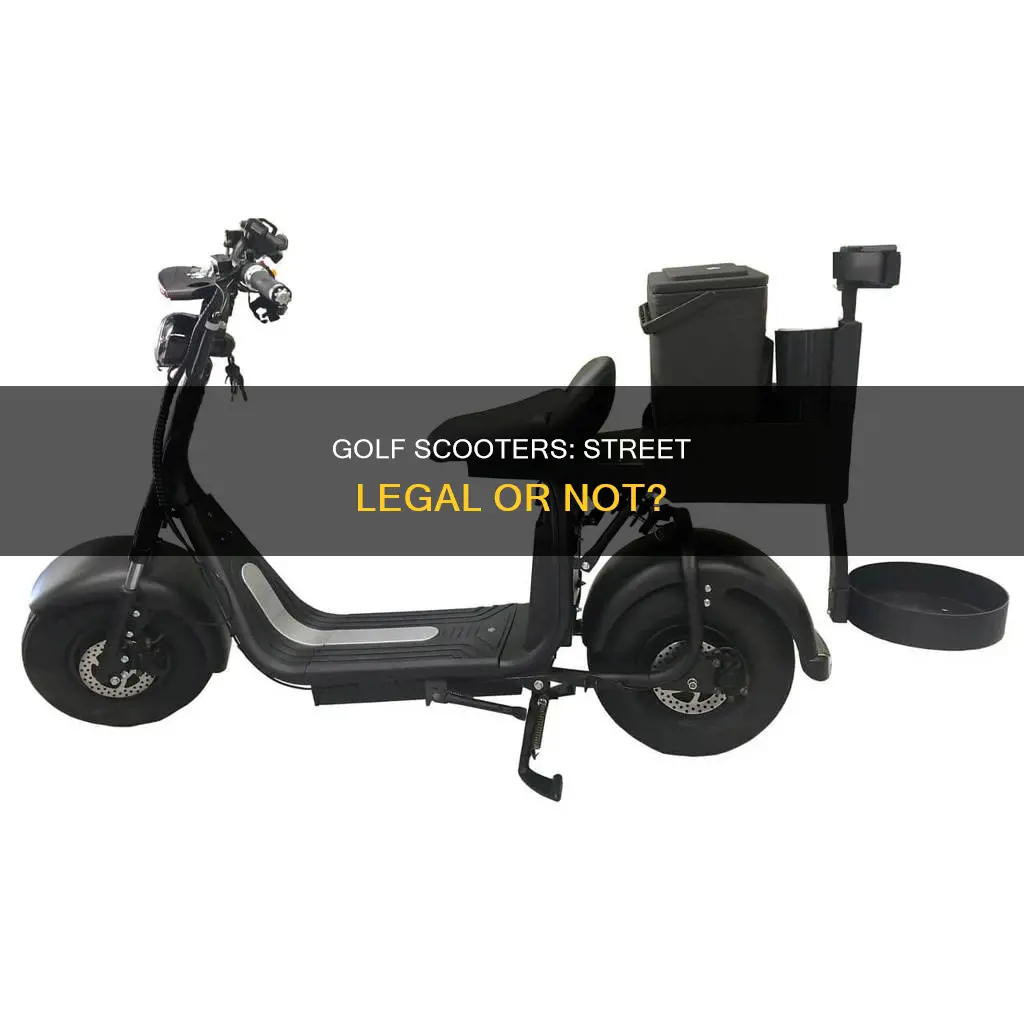 are phat golf scooters street legal