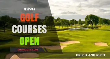 Are Plano Golf Courses Open? Current Status and Updates