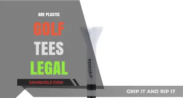 Golf Tees: Are Plastic Legal?