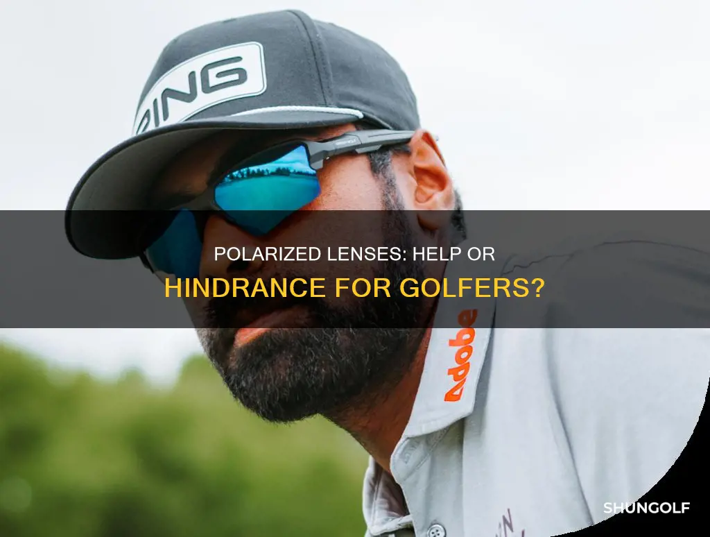 are polarized lenses bad for golf