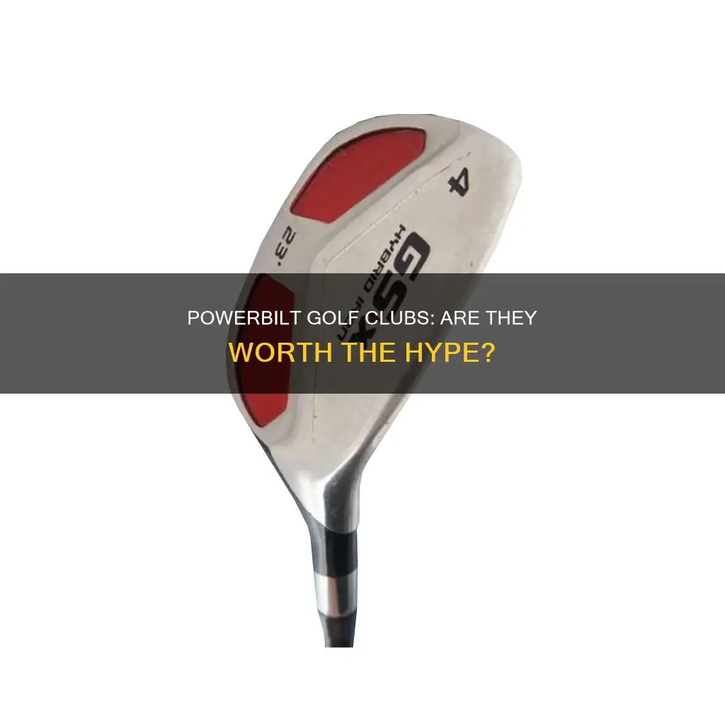 are power bilt golf glubs go