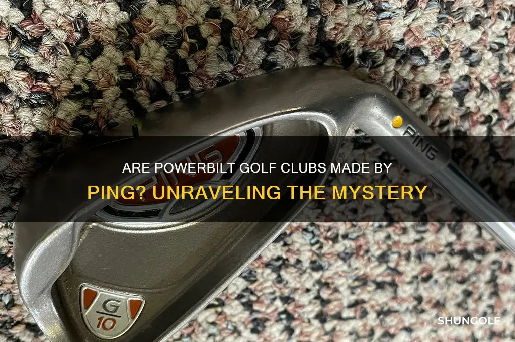are powerbilt golf clubs made by ping