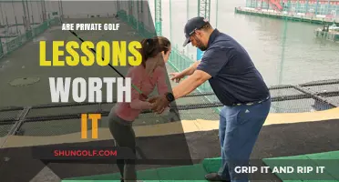 Golf Lessons: Private Coaching Worth the Cost?
