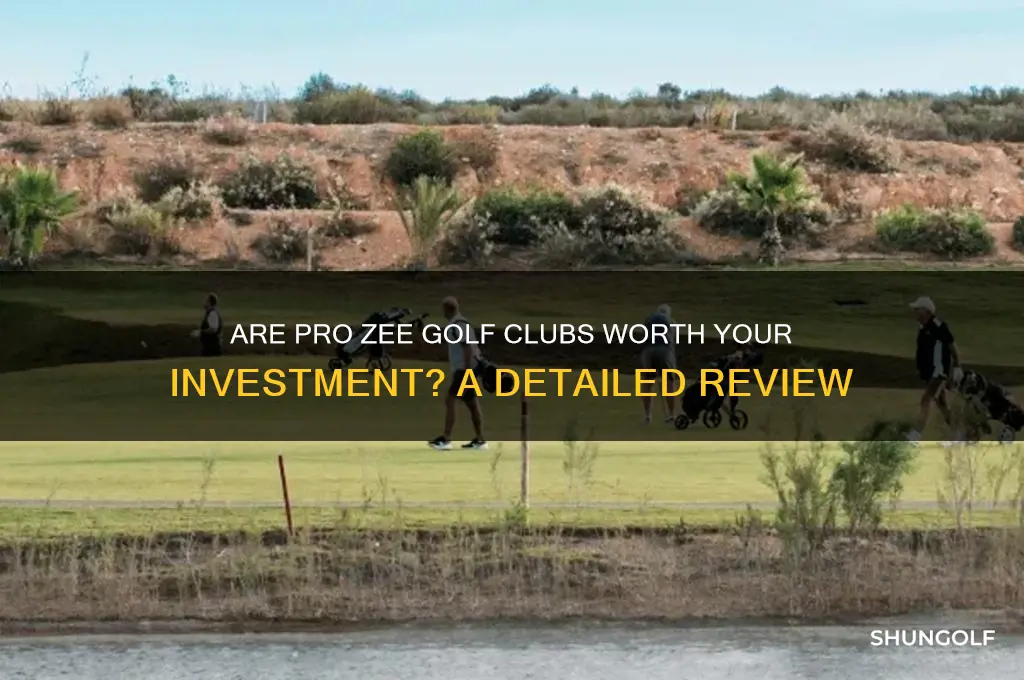 are pro zee golf clubs any good