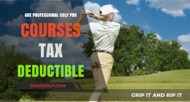 Are Golf Pro Courses Tax Deductible? A Guide for Professionals
