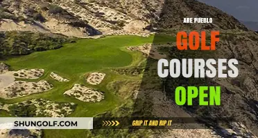 Are Pueblo Golf Courses Open? Current Status and Updates