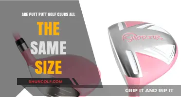 Are Putt Putt Golf Clubs Uniform in Size? A Comprehensive Guide