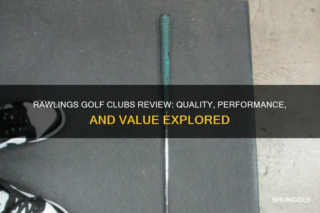 are rawlings golf clubs any good