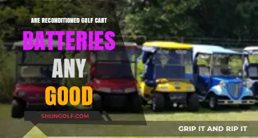 Reconditioned Golf Cart Batteries: Are They Worth the Investment?
