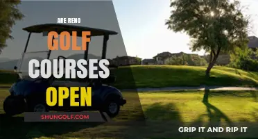 Are Reno Golf Courses Open? Current Status and Updates