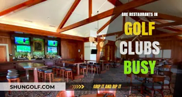 Golf Club Restaurants: Busy Hubs or Quiet Retreats?