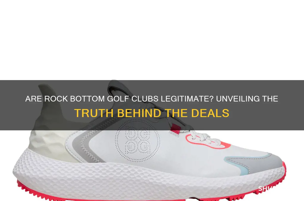 are rock bottom golf clubs authentic