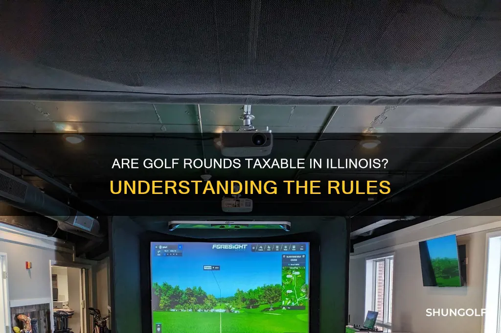 are rounds of golf taxable in illinois