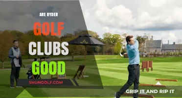 Are Ryder Golf Clubs Worth It? A Comprehensive Review and Analysis