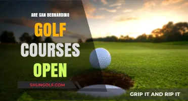 San Bernardino Golf Courses: Current Open Status and Updates