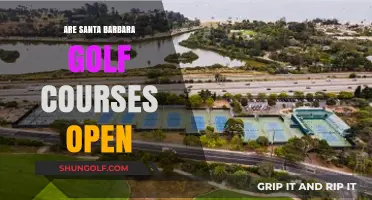 Are Santa Barbara Golf Courses Open? Current Status and Updates