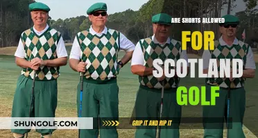 Golf Shorts: Scotland's Dress Code Explored