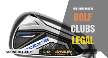 Are Single Length Golf Clubs Legal? Rules and Regulations Explained
