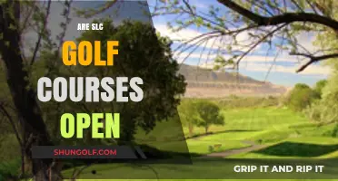 Are SLC Golf Courses Open? Current Status and Updates
