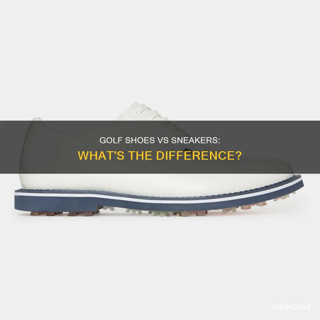 are sneakers okay for golf