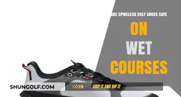 Are Spikeless Golf Shoes Safe for Wet Course Conditions?