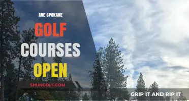 Are Spokane Golf Courses Open? Current Status and Updates