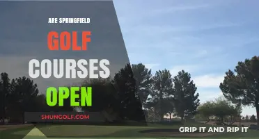 Springfield Golf Courses: Current Open Status and Updates