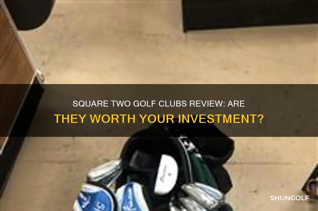 are square two golf clubs any good