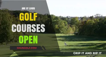 St. Louis Golf Courses: Current Open Status and Updates