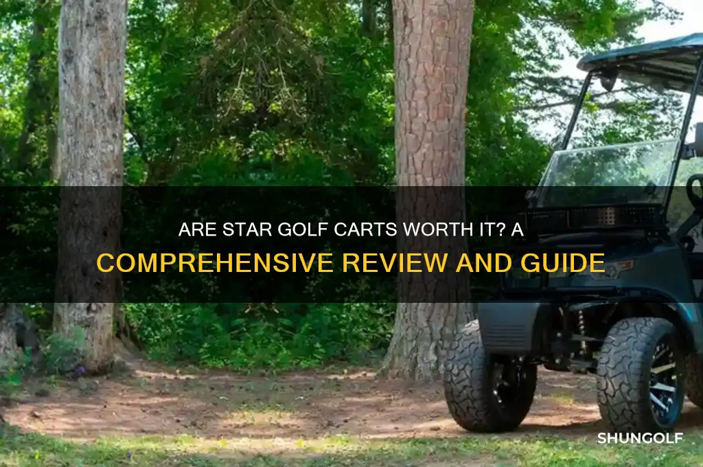 are star golf carts any good