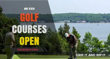 Are State Golf Courses Open? Check Current Status and Guidelines