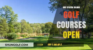 Staten Island Golf Courses: Current Open Status and Updates